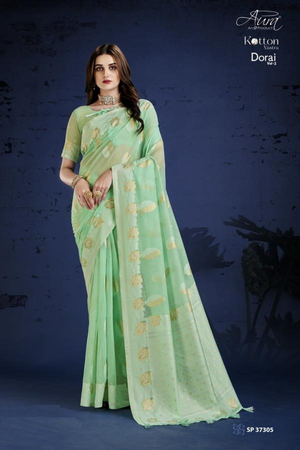 Aura Kotton Vastra Dorai Vol 3 Soft Cotton Saree Collection